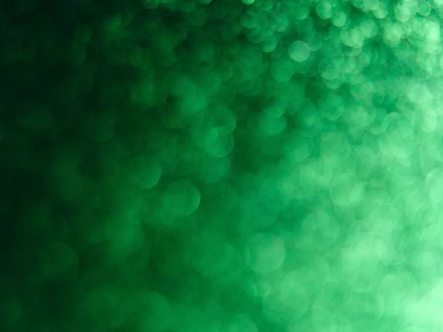 nền xanh lá hiệu ứng ánh sáng bokeh