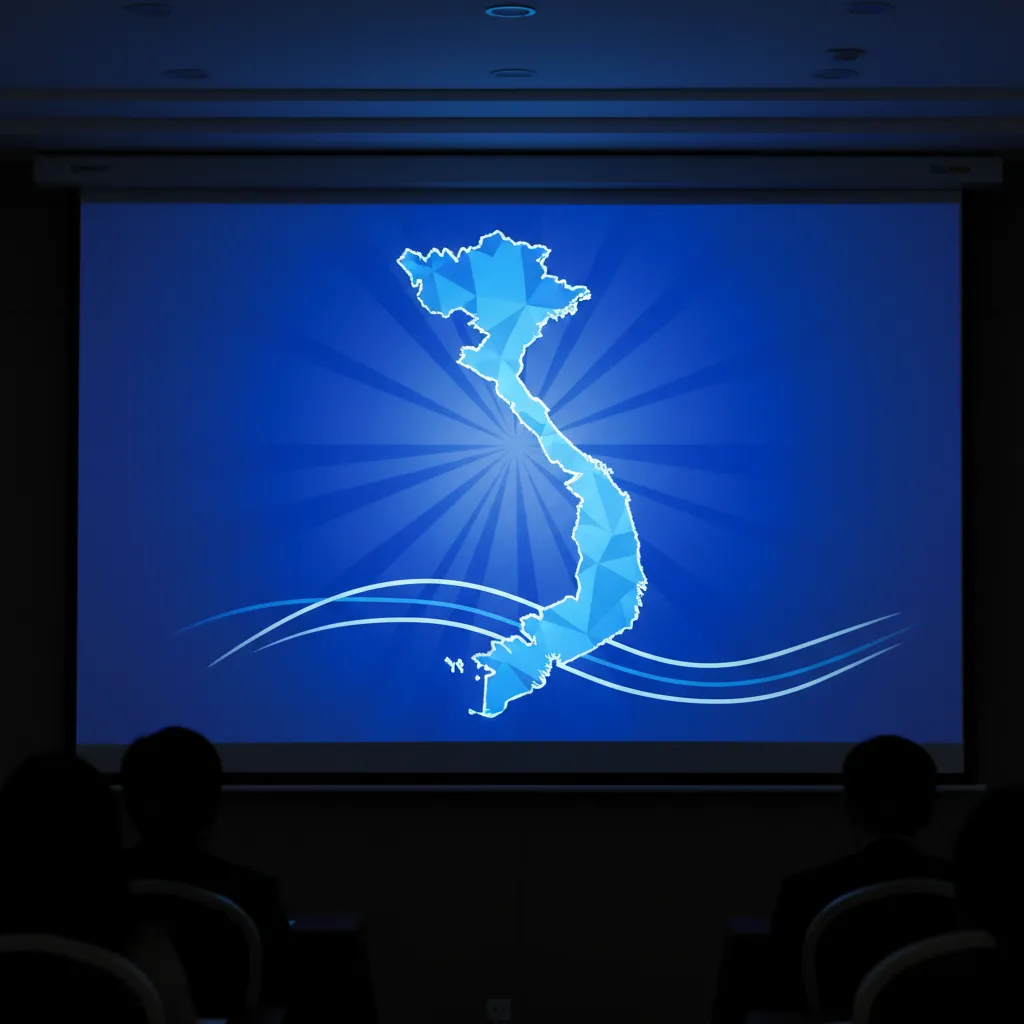 Background powerpoint màu xanh dương