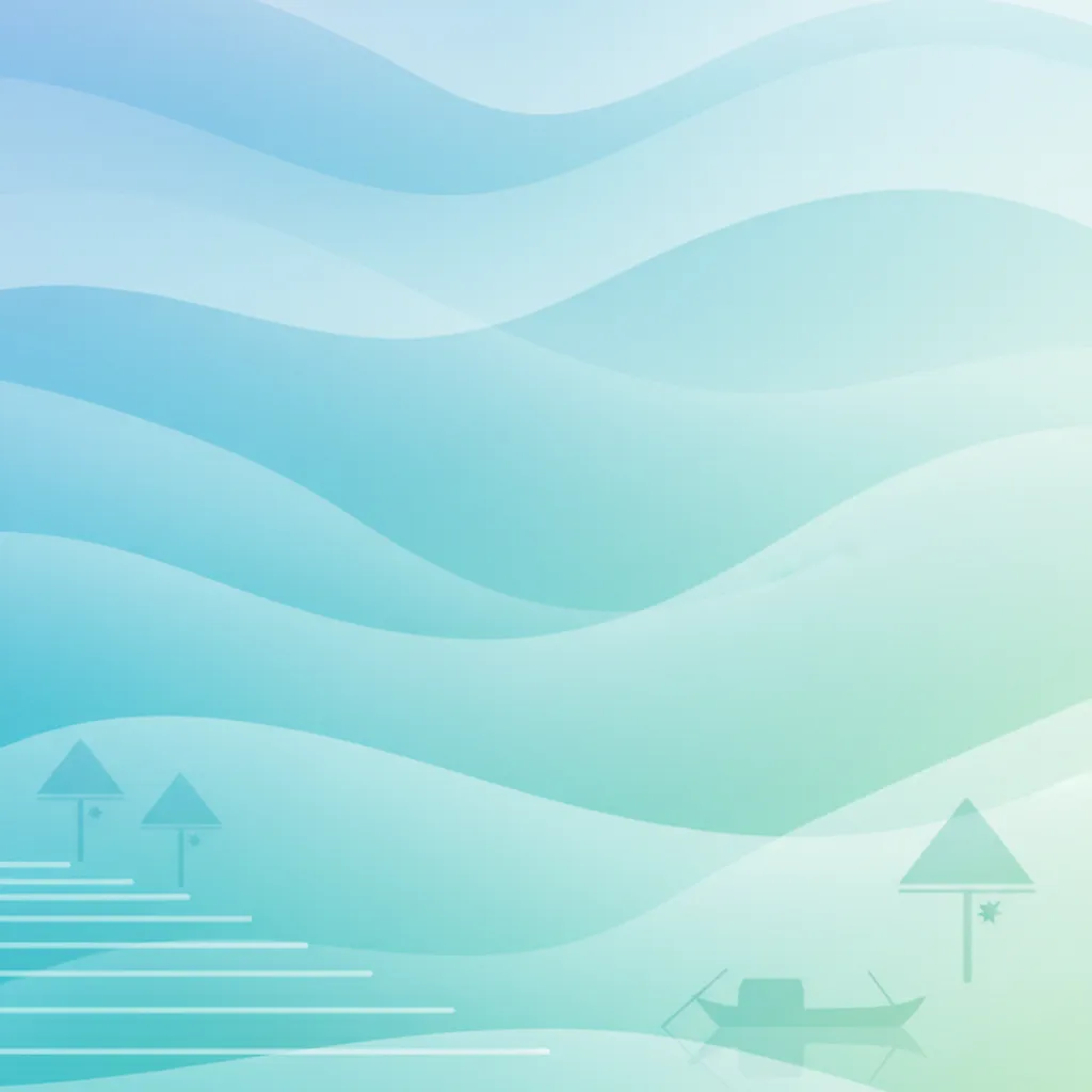 Background powerpoint đường sóng mềm mại