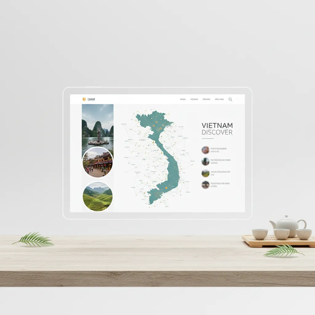 Thiết kế website nền trắng hiện đại